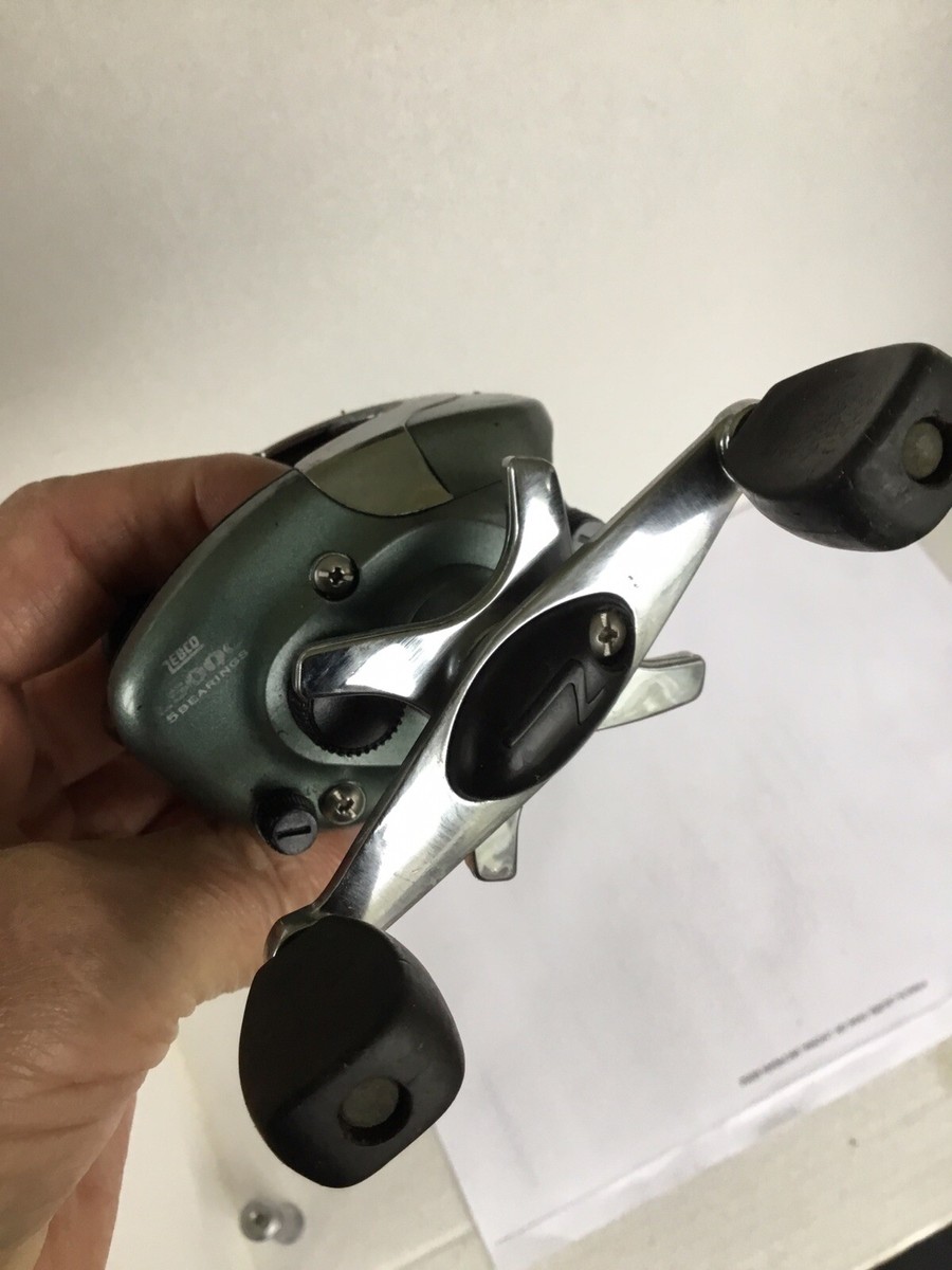 Vintage Zebco L500C Legacy 500 Low Profile Baitcast Fishing Reel 5