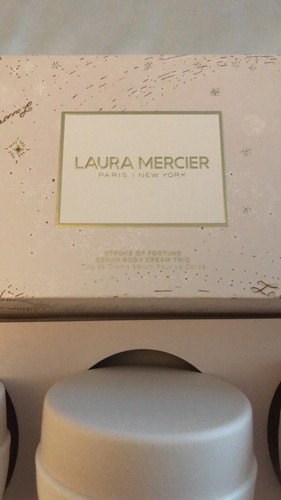 Laura Mercier Stroke Of Fortune 3PC Serum Body Cream Set 100ml Each NIB - Picture 4 of 13