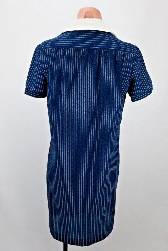 Vestido de marinero LADY CAROL Of New York Petites a rayas con botones delanteros talla S de colección años 60 Foto 2 de 4