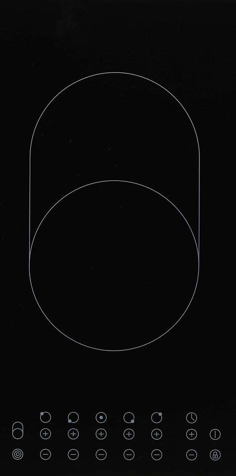 PKM Kochfeld EB-C5-3KBTCF 80cm - 5 Zonen Bräterzone Glaskeramik Touch - Bild 4 von 4