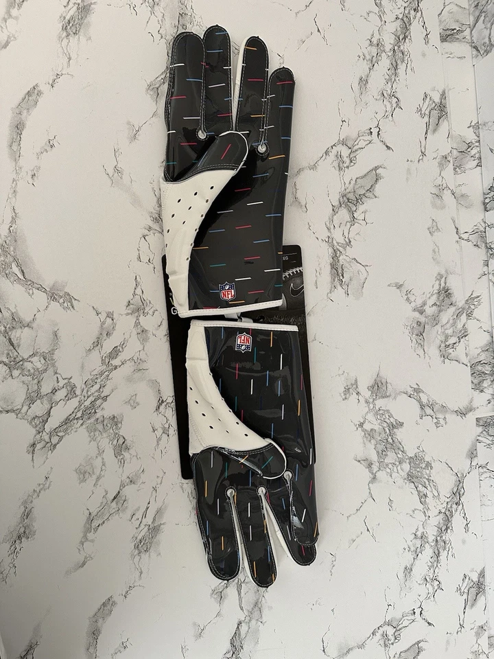 Guantes de fútbol americano Nike Vapor Jet 7.0 NFL para hombre talla 2XL UNC Ohio Okhlahoma Georgia Foto 2 de 4