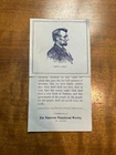 Lincoln's Gettysburg Adress 1863 printed by thge American Educational Society