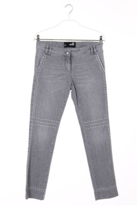 LOVE MOSCHINO skinny jeans Quilted I 40 = D 34 grey