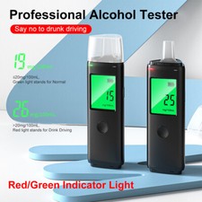 Professional Breathalyzer Alcohol Tester Accuracy Digital Display Rechargeable