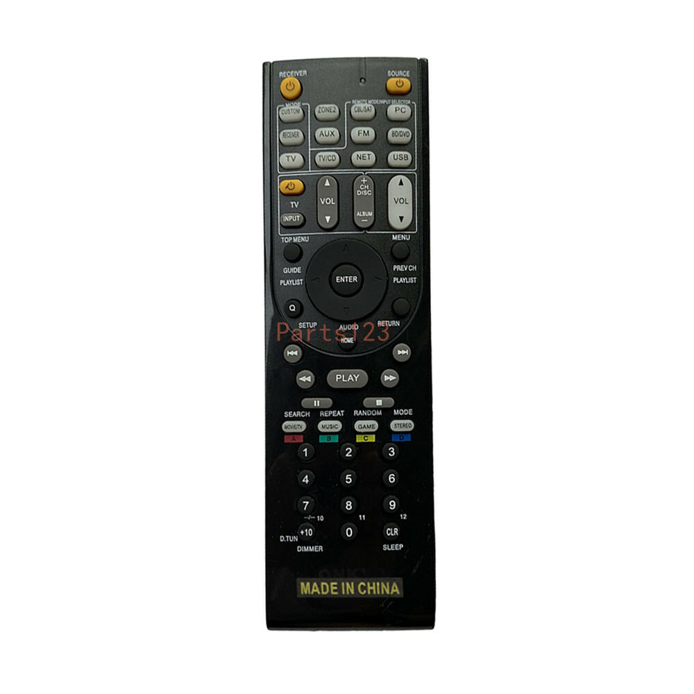 Control For Onkyo Tx-nr929 Tx-nr727 Tx-nr737 Ht-s7700 Ht-r53