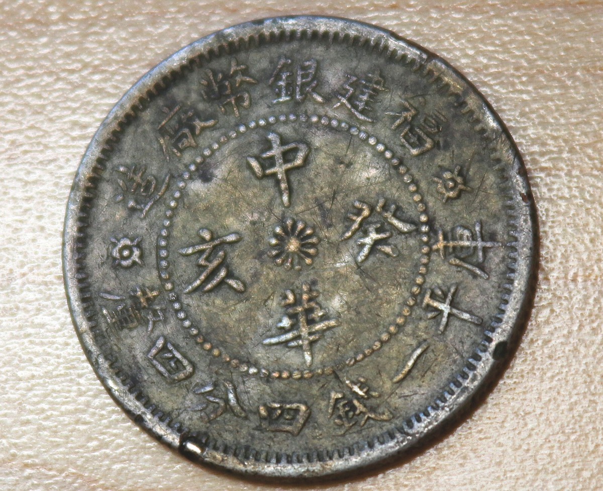1923 China - FUKIEN 20 Cents Silver | eBay