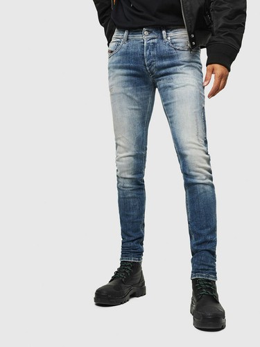 MENS DIESEL BLUE SLEENKER 0098D SKINNY 