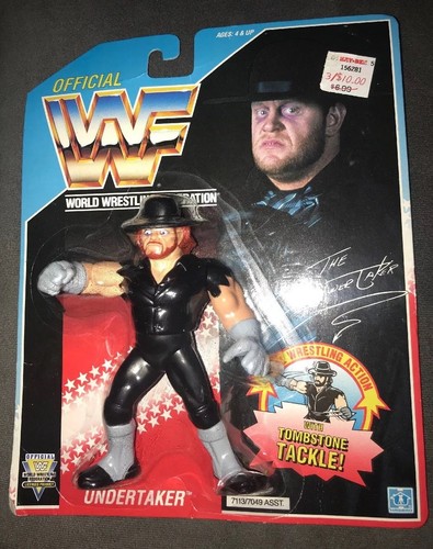 WWF Hasbro Undertaker Action Figure 1992 Sealed...
