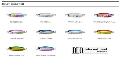DUO DRAG METAL CAST JIG 20gr. Rive à Jigger JIG Eau de Mer Pêche Leurre,Hard - Photo 2/15