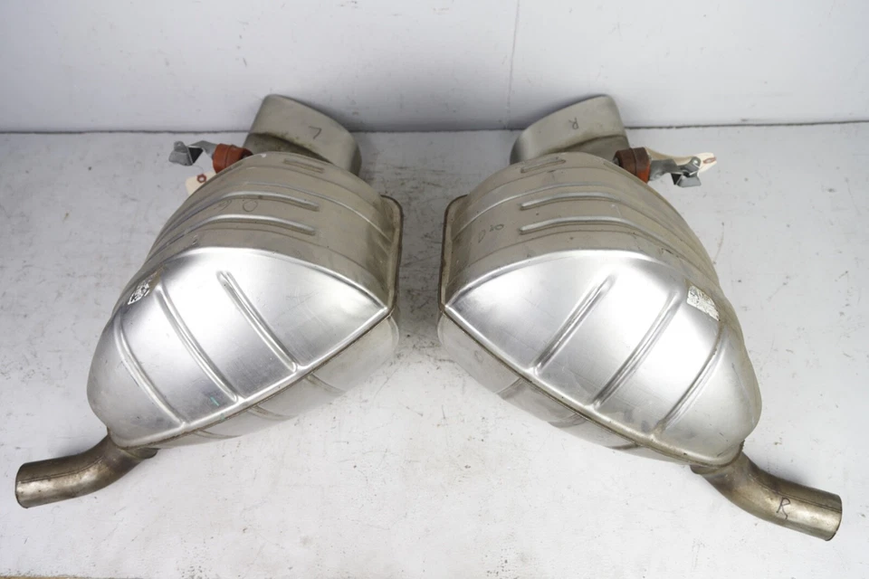 11-16 PPORSCHE PANAMERA 970 3,6 Л Л ЛЕВЫЙ И ПРАВЫЙ ВЫХЛОПНОЙ ГЛУШИТЕЛЬ С НАБОРОМ НАКОНЕЧНИКОВ OEM 78K - Изображение 2 из 4