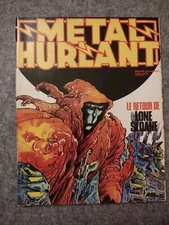 Metal Hurlant 18 1977 French Enki Bilal Moebius Heavy druillet airtight garage