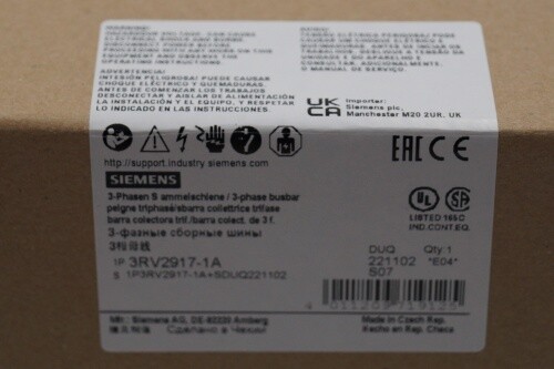 Siemens 3RV2917-1A 3-Phasen-Sammelschiene - Picture 3 of 6
