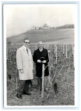 1950 Photo Winery Dick Berenson Joe Moreno Postcard