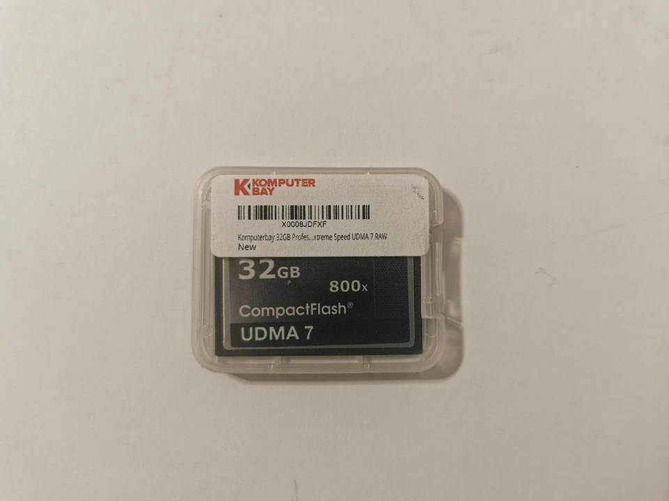 Komputerbay High-Speed 32GB CompactFlash Memory Card - Professional 800x UDMA7 - Image 4 of 4
