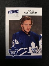 2009-10 Upper Deck Victory #334 Jonas Gustavsson Rookie Toronto Maple Leafs