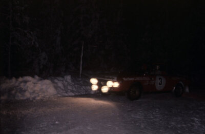 Harry Kallstrom and Claes Billstam Lancia Fulvia 16 Coupe HF 1973 Old Photo 8
