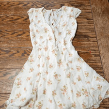 Reformation Floral Deven Mini Dress sz 2