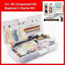 830Pcs DIY Electronic Starter Kit for Arduino UNO R3 with Breadboard  Component