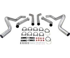 Jegs Header-back Dual 2 12 In. Exhaust Kit For 1964-1973 Mustang 1967-1973