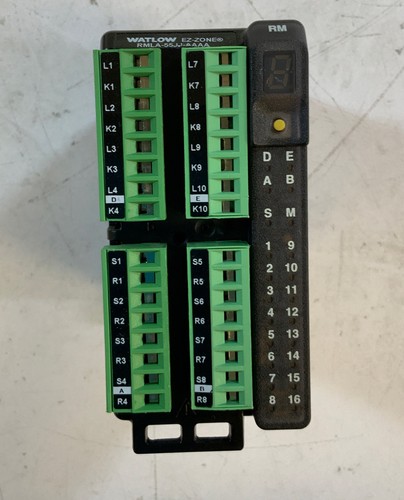 WATLOW EZ-ZONE RM CONTROL MODULE MULTI FUNCTION CONTROLLER RMLA-55JJ ...