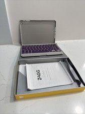 ZAGG Folio Case W/ Hinged Bluetooth Keyboard for Apple iPad mini No Cord. Parts