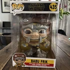 Funko Pop! Star Wars: Babu Frik #435  10" Vinyl Figure With Protector