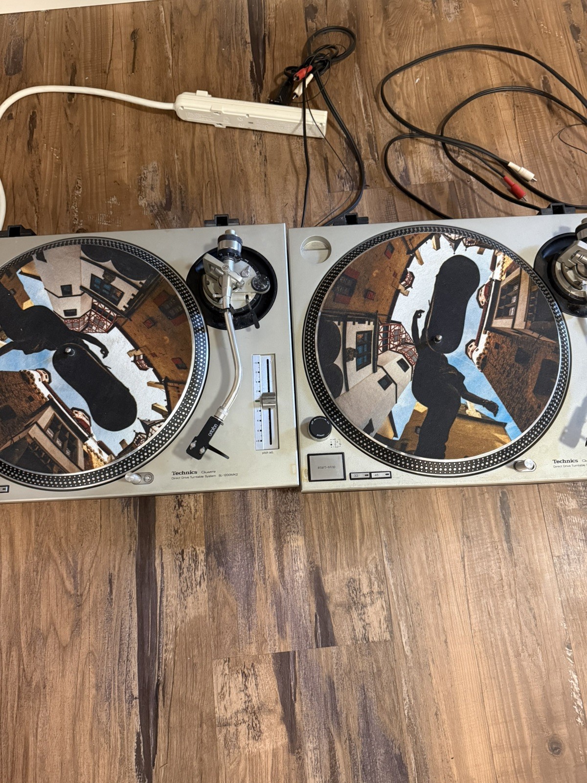 Technic 1200 MK3 Turntables.  Comes with Ortofon needles and slipmats