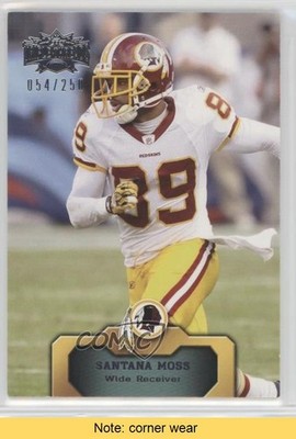 2011 Topps Triple Threads Emerald 54/250 Santana Moss #66 READ y5j