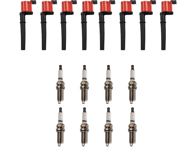 TRQ 59ZT79P Ignition Coil and Spark Plug Kit Fits 2005-2006 Ford GT
