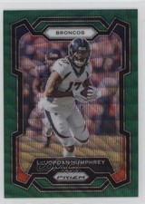 2023 Panini Prizm Green Wave Prizm Lil'Jordan Humphrey #90 0c2
