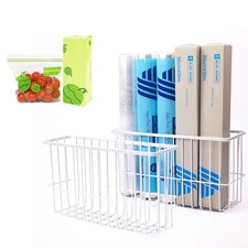 2 Piece Kitchen Cabinet Door Storage Box, Lid Organizers Inside Cabinet, Self...