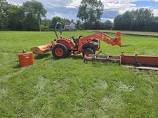 KUBOTA L5240 54hp COMPACT TRACTOR - TURBO CHARGED 54HP -  670 HRS Hydrostatic