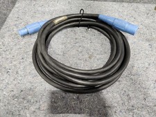 LEX 25' Cam Lock SC Series 16 2/0 AWG 600V 200A Power Lighting Cable BLUE FE5000