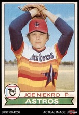 1979 Topps #68 Joe Niekro Astros DOUBLE-PRINT 5 - EX