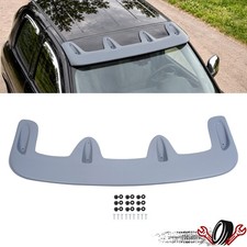 Roof Cab Sun Visor Spoiler Wing Matte Gray For 2002-2009 Dodge Ram Lund Style Roof Cab Sun Visor Spoiler Wing Matte Gray For 2002-2009 Dodge Ram Lund Style