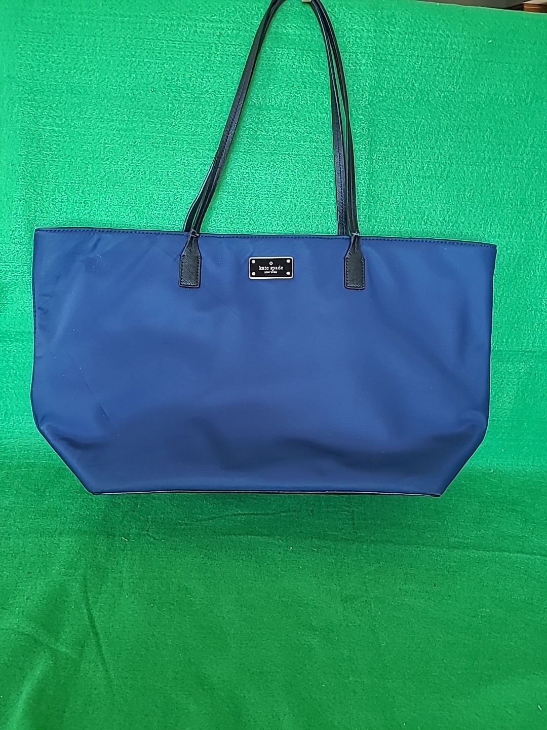 Kate Spade New York Navy Blue Tote Bag/ Shoulder Bag 19
