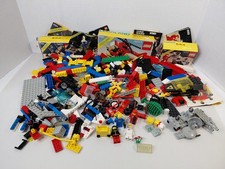 Vintage Lego Mixed Lot Space Manuals, Boxes And More 80's