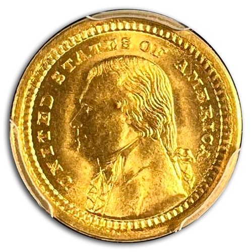 1903 Gold $1.00 Louisiana Purchase Jefferson MS-67 PCGS - Picture 2 of 3