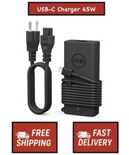 65W USB-C Charger for Dell Latitude 5530/5430/7430-7530, Inspiron 14/16 2-in-1