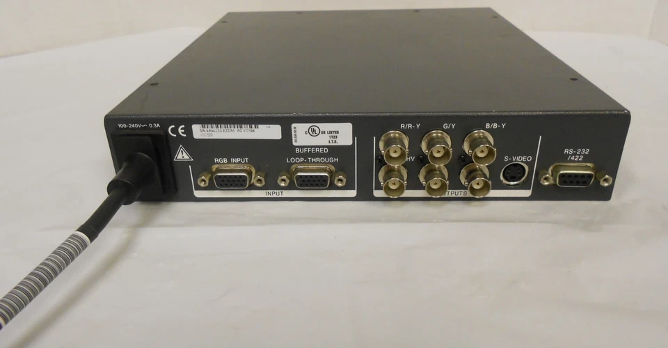 Extron VSC 500 Video Scan Converter w/power supply - Image 3 of 3