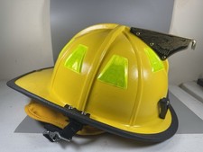 MSA Cairns 1044 Firefighter Helmet Yellow NFP...