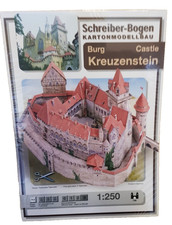 + KARTONMODELLBAU  BURG KREUZENSTEIN  SCHREIBER-BOGEN  736