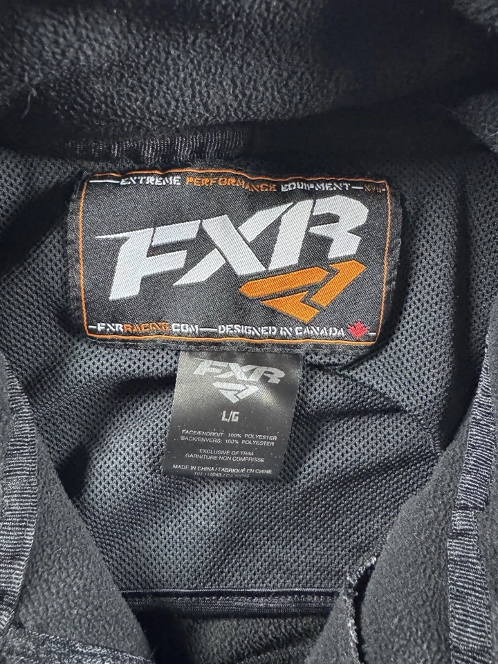 Moto de nieve con cremallera FXR Elevation Tech para hombre negra talla grande Foto 3 de 4