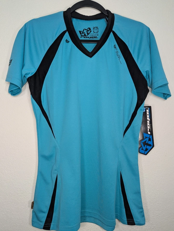 Camiseta deportiva Royal Racing MTB ciclismo de montaña ciclismo azul para mujer M nueva con etiquetas Foto 2 de 4