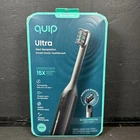 quip Ultra Next Generation Smart Sonic Electric Toothbrush with Travel Case Onyx