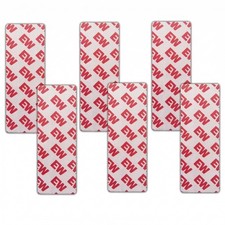 Flexible Magnetic Strips 1"x3" / 75x25x2 mm with Strong Adhesive Backing ...