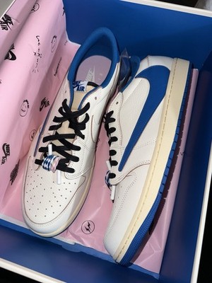 Size 15 - Fragment Design x Travis Scott x Air Jordan 1 Retro OG SP Low Sail...