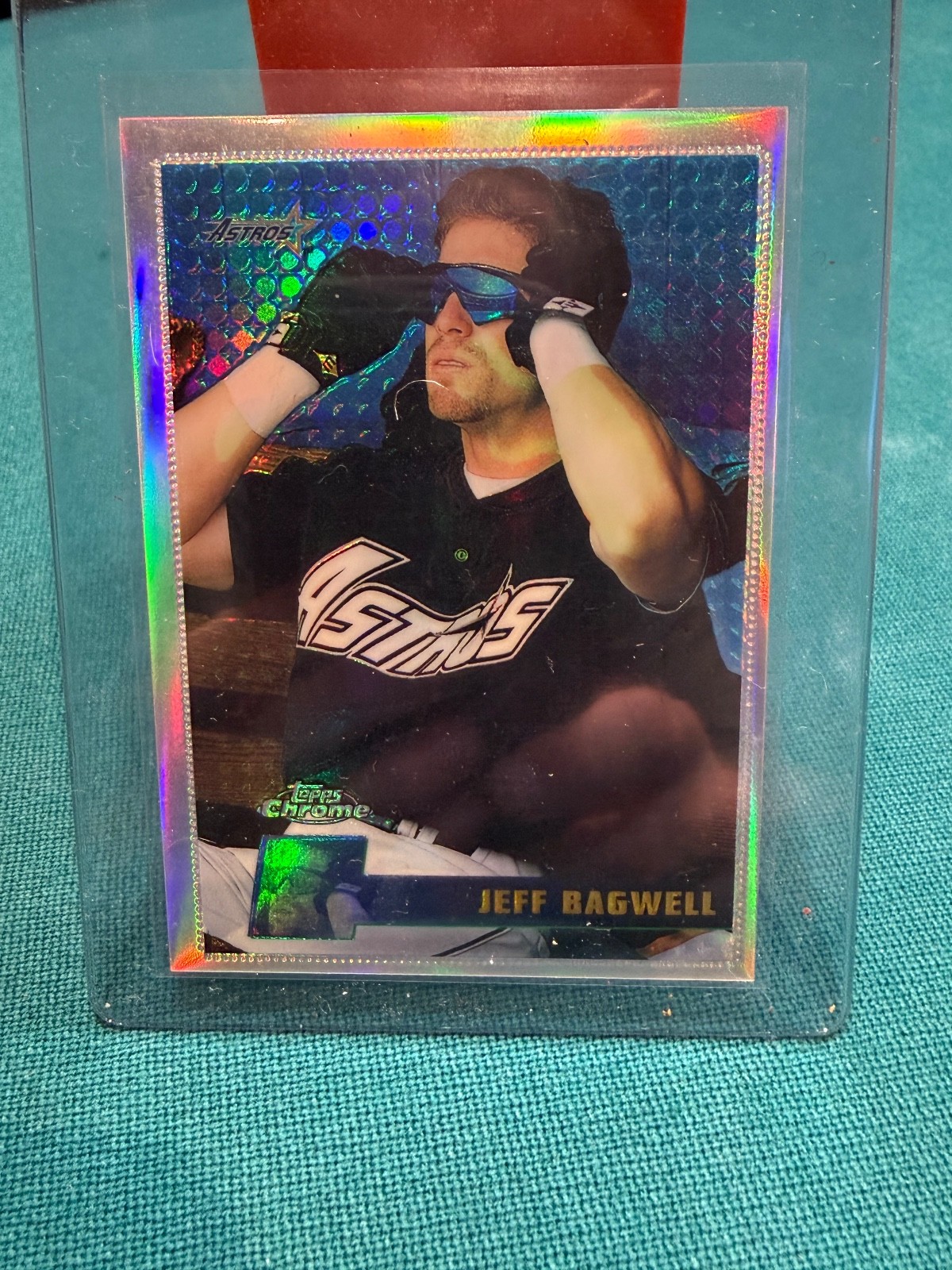 1996 TOPPS CHROME REFRACTOR JEFF BAGWELL  #153 Mint Rare Astros