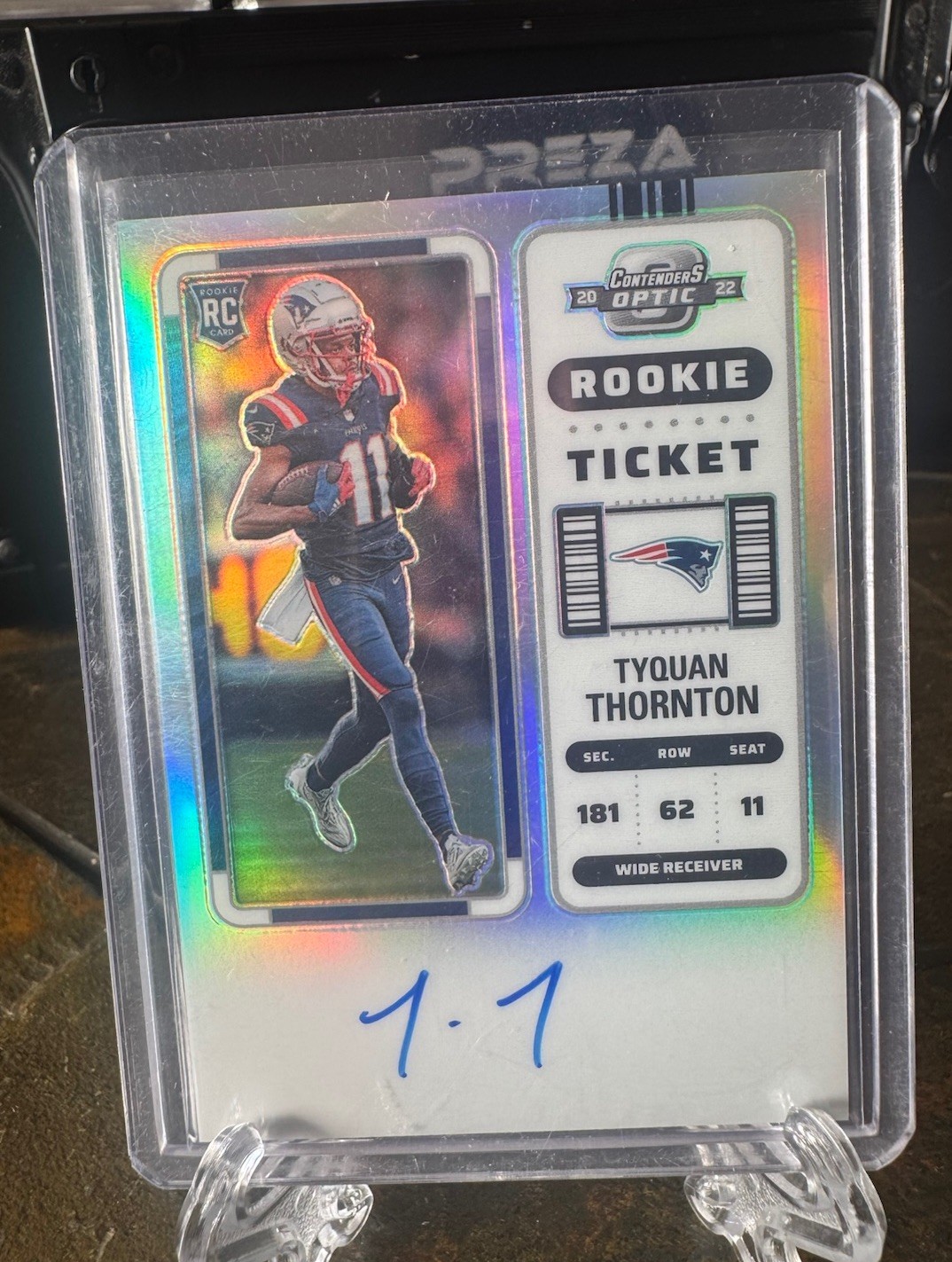 2022 Panini Contenders Optic - Rookie Ticket Tyquan Thornton #138 On Card Auto