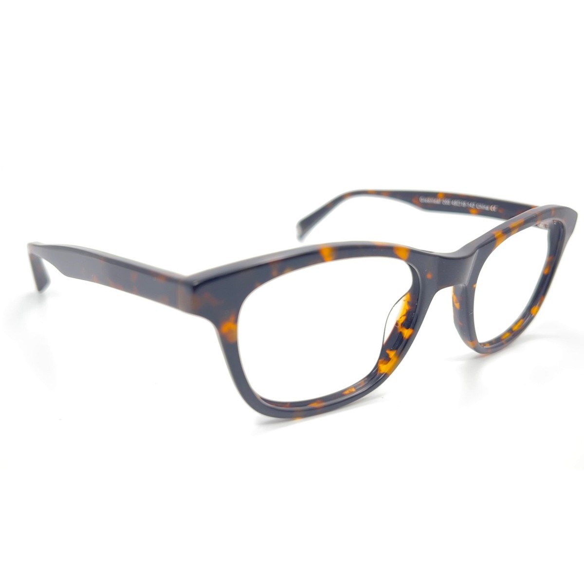 Warby Parker ?Eyeglasses Frames Greenleaf 215 Tortoiseshell Square 49-19-142 EUC Warby Parker Eyeglasses Toddy W 267 Sequoia Tortoise Square  main image 3